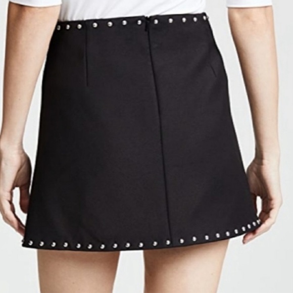Helmut Lang Studded Mini Skirt - Picture 2 of 5